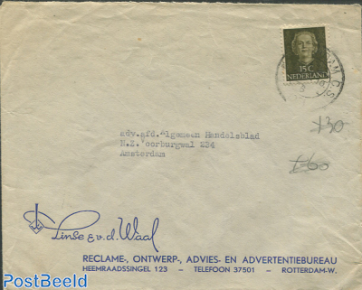 Envelope with nvph no.523