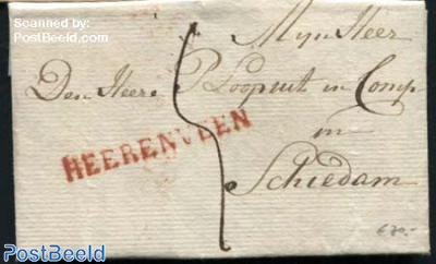 Letter from Heerenveen to Schiedam (6 may 1816)