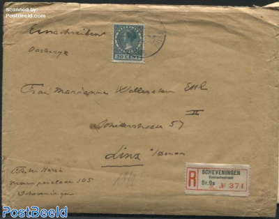 Letter from Scheveningen-Gentschestraat to Linz Am Donau
