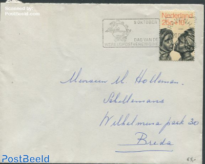 Envelope to Breda with nvph no.987