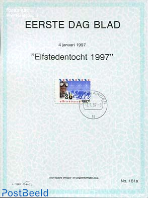 Elfstedentocht 1997,  EDB Visje 181a