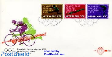 Olympic games 3v FDC