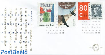 Mixed issue 3v FDC