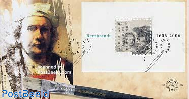 Rembrandt s/s FDC