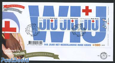 Red Cross s/s FDC