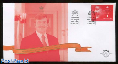 King Willem-Alexander 1v, FDC