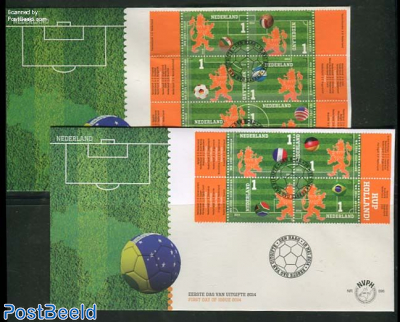 Worldcup football 10v FDC (2 covers)