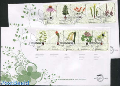 Botanic gardens FDC (2 covers)