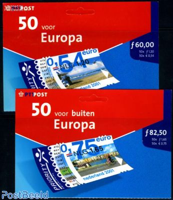 50 voor Europa/Buiten Europa, 2 Hang packs