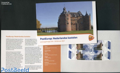 Europa, Castles, presentation pack 554