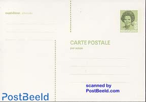 Airmail postcard 65c green