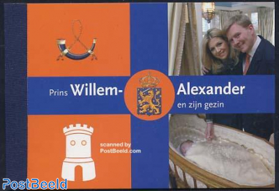 Prince Willem Alexander prestige booklet