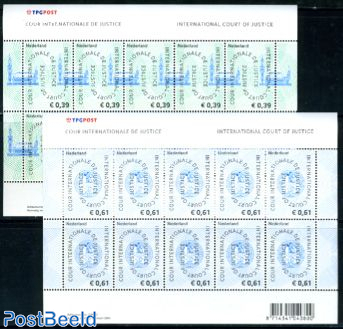 Cour de justice 2 minisheets