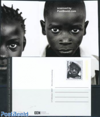 Postcard set World poverty day (3 cards)