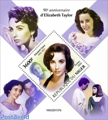90th anniversary of Elizabeth Taylor