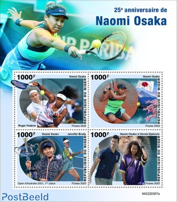 25th anniversary of Naomi Osaka
