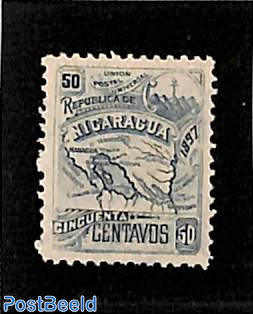 50c, with WM, Stamp out of set