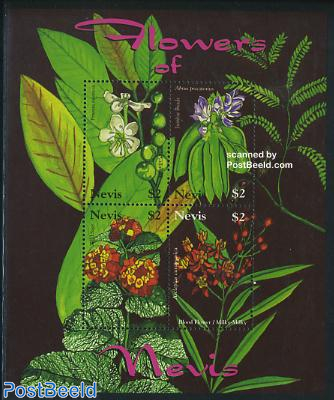 Flowers of Nevis 4v m/s