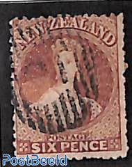6P brown, used