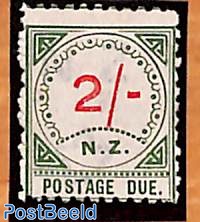 2sh, postage due, without gum, Stamp out of set