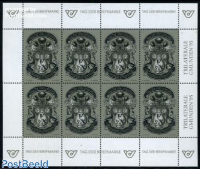 Stamp Day minisheet blackprint
