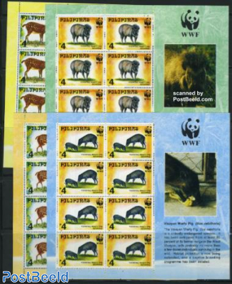 WWF, Animals 4 minisheets