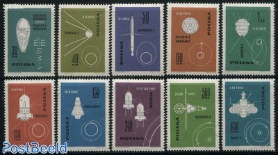 Space flights 10v