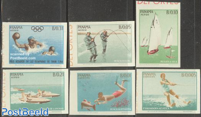 Olympic games & sports 6v imperforated