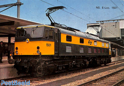 Postcard, NS E-loc 1501