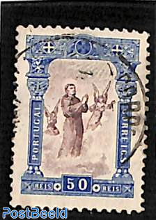 50R, used, Stamp out of set