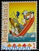Donald Duck with Canoe 1v