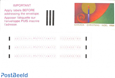 Christmas label stamp