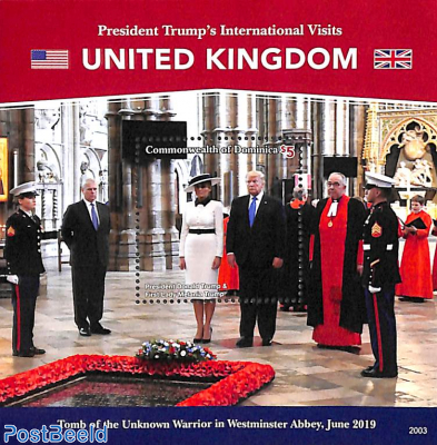 President Trump visits the U.K.