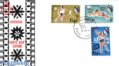 South Pacific games 3v, FDC