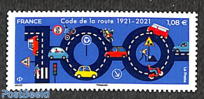 Traffic code centenary 1v