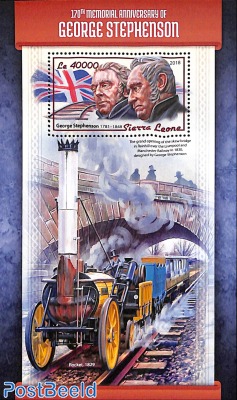 170th memorial anniversary of George Stephenson