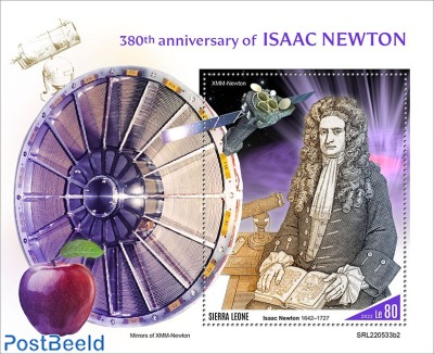 380th anniversary of Isaac Newton