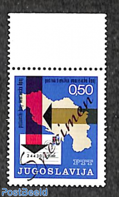 Postcodes, SPECIMEN 1v