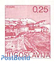0.25 Budva, imperforated, with attest