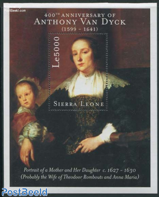 Anthony van Dyck s/s, Mother & daughter