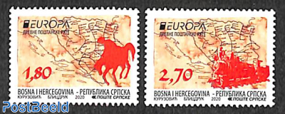 Europa, Old postal roads 2v
