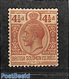 4.5d, Stamp out of set