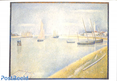 Georges Seurat, The canal of Gravelines 1890