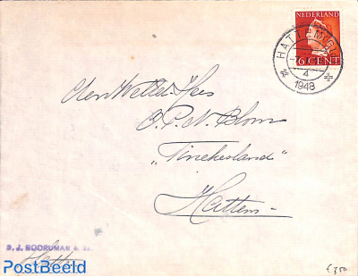 Envelope with NVPH. No. 333