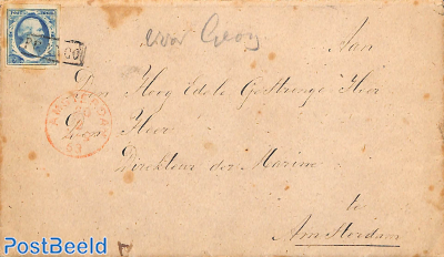 Letter sent within Amsterdam