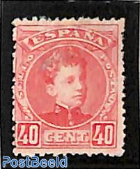 40c, Stamp out of set, without gum