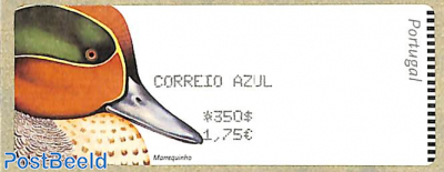 Automat stamp, Correo Azul  (face value may vary)