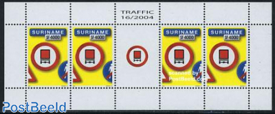 Traffic sign, explosive m/s