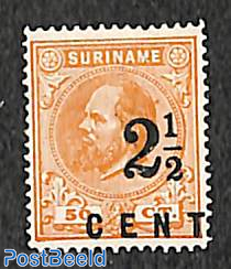 Overprint 1v