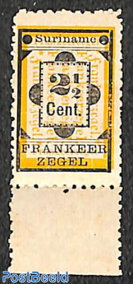 Emergency overprint, type II, Without gum, Never Hinged, with bottom tab